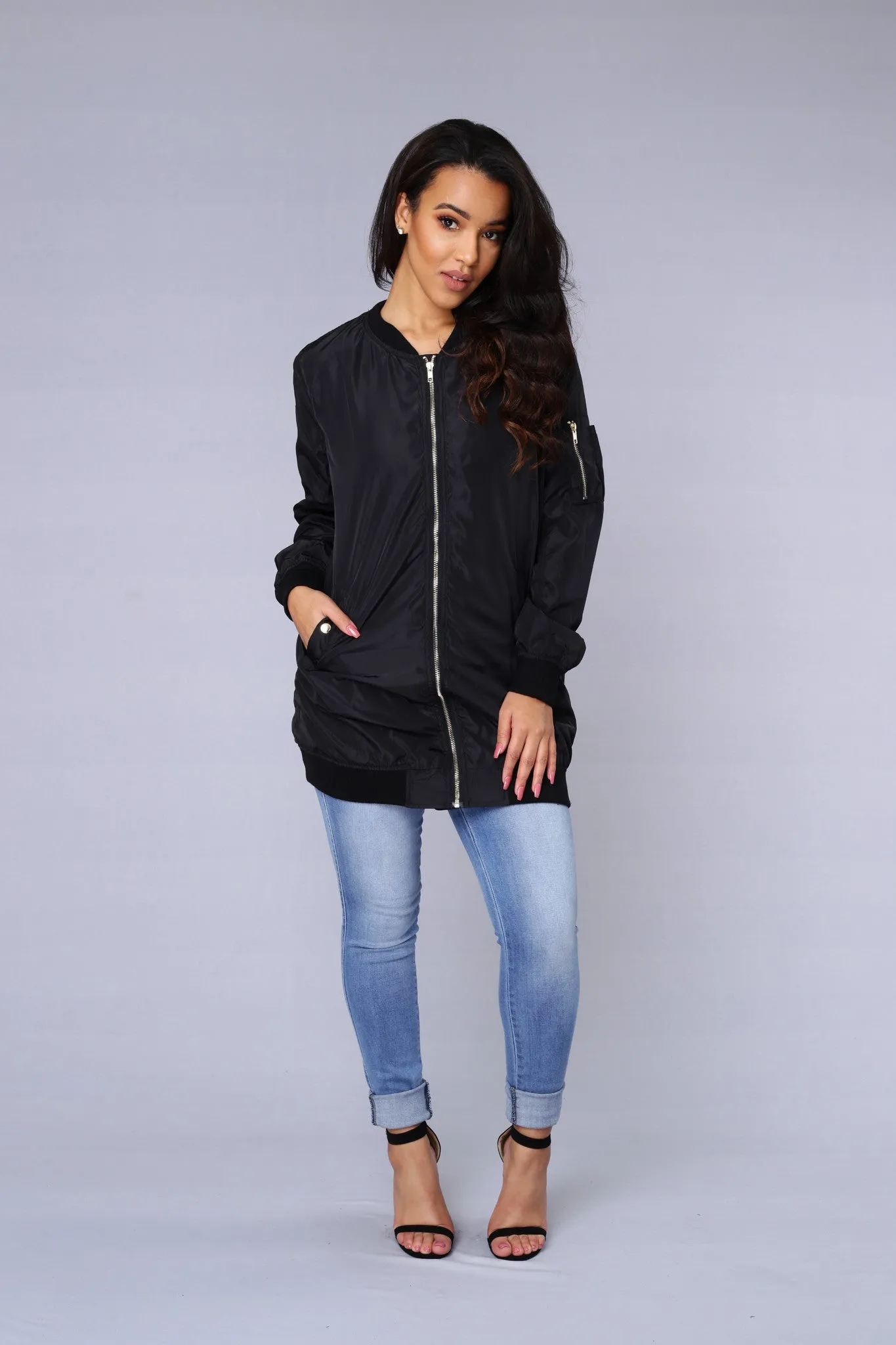 All Eyes On Me Jacket - Black