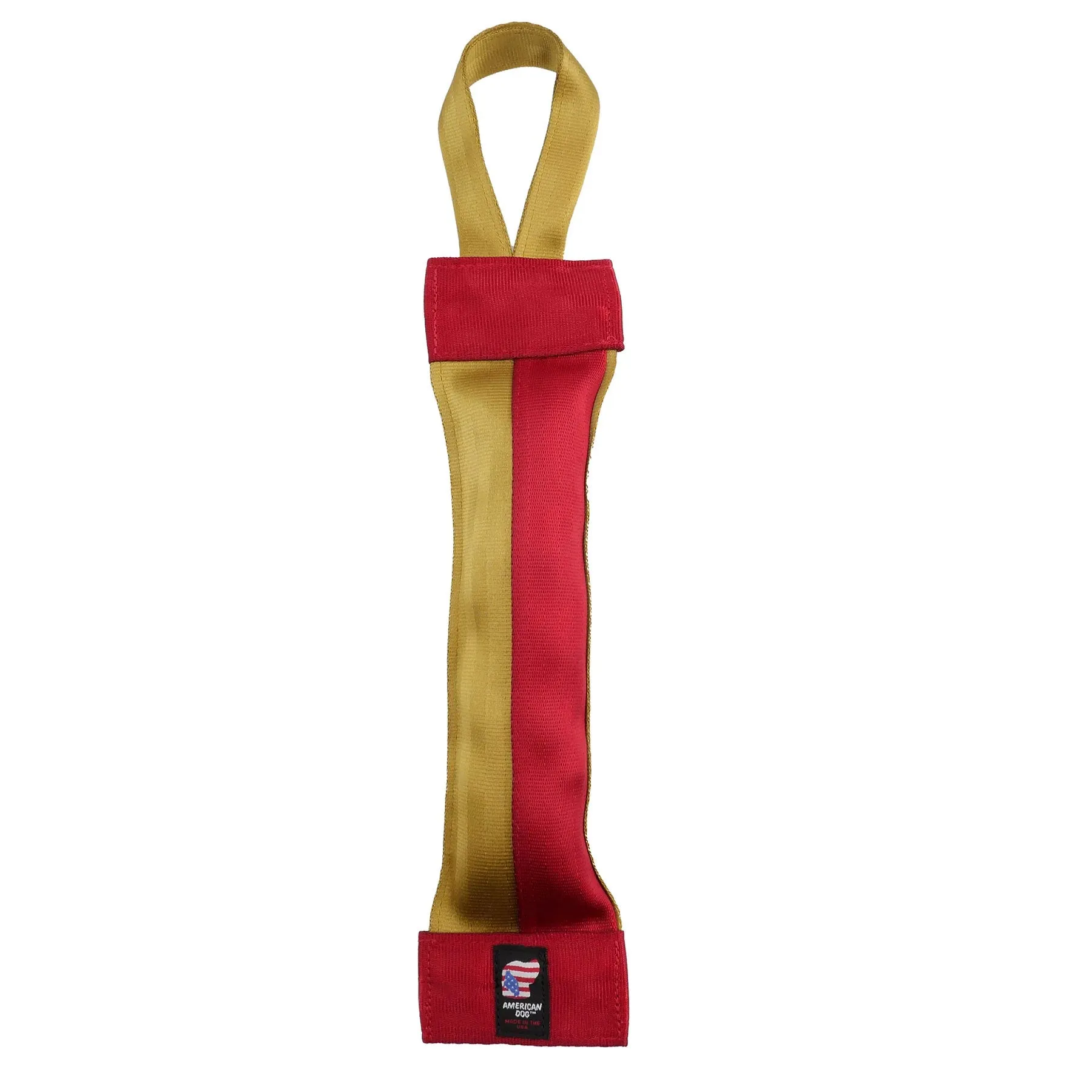 American Dog Seatbelt 2-Toned Red Tug