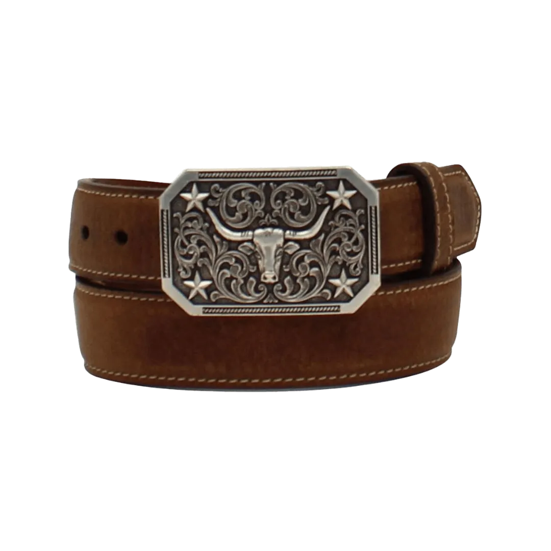 Ariat M&F Youth Longhorn Buckle Belt