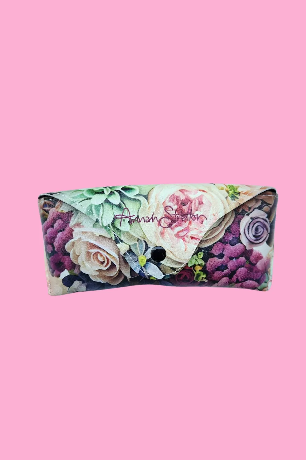 AS Soft Shell Sunglasses Case - Antique Peonies | PRE ORDER - Mid November