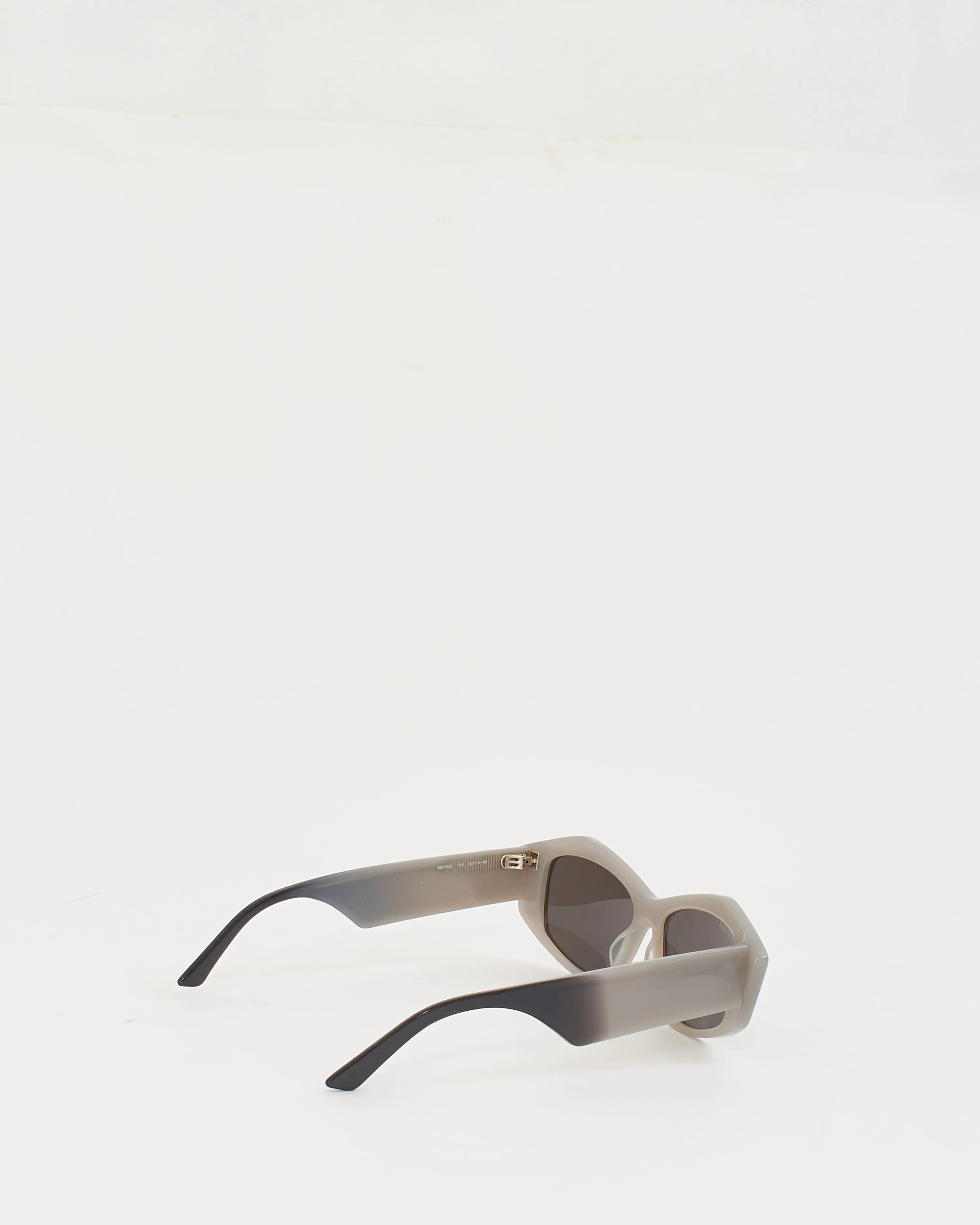 Balenciaga Grey Ombré BB0106S Sunglasses