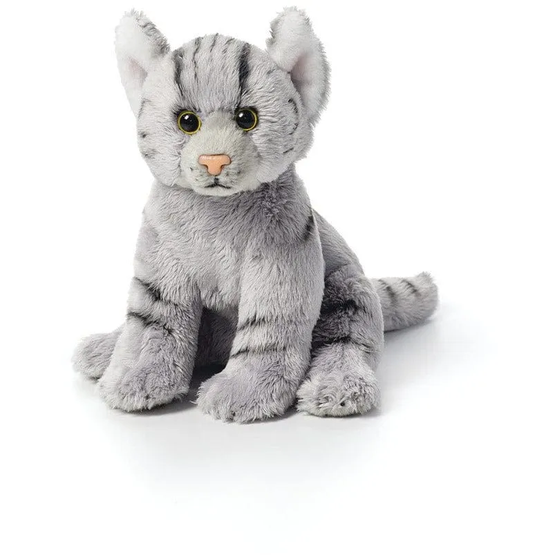 Beanie Plush Cat Collection:  Black & Tabby Kitties