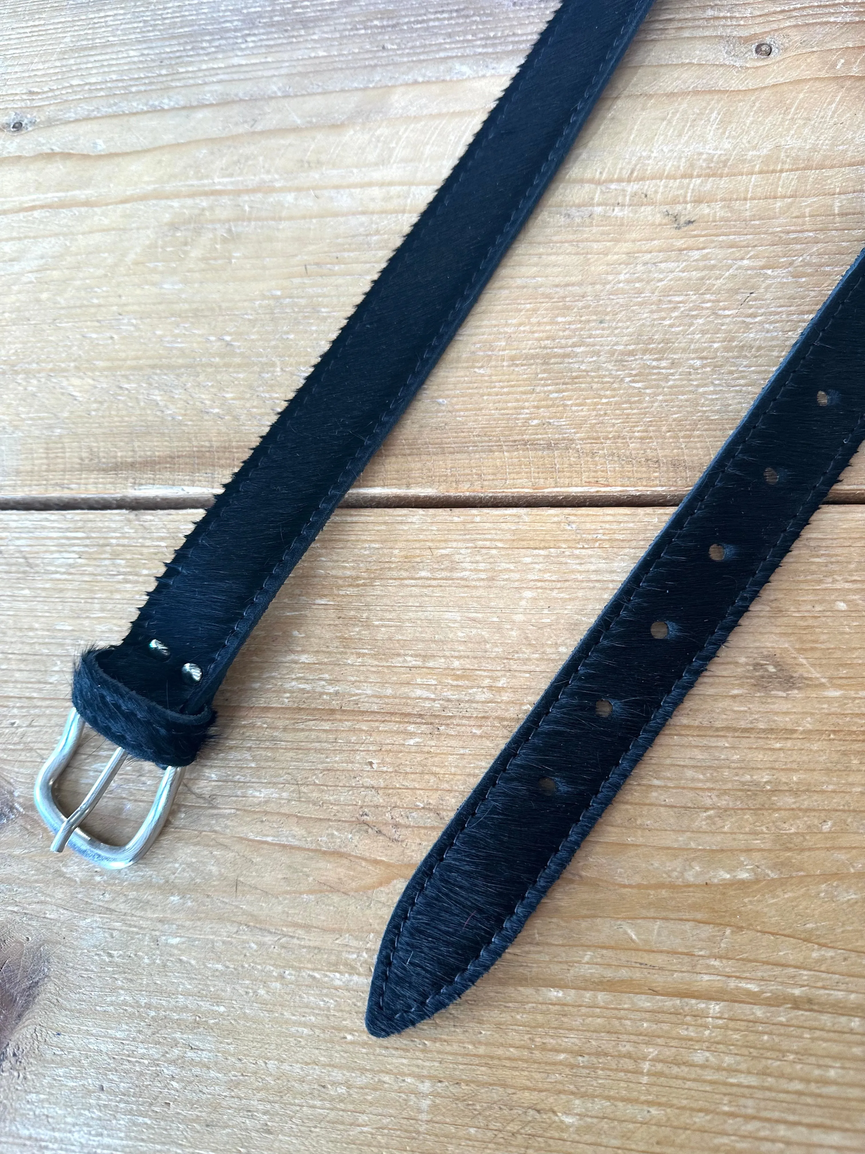 Black Leather Belt