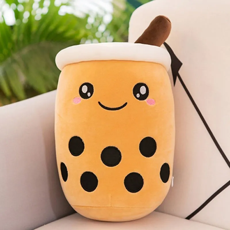 Bubble Tea Plush Soft Cute Doll Pearl Milk Tea Boba Plush