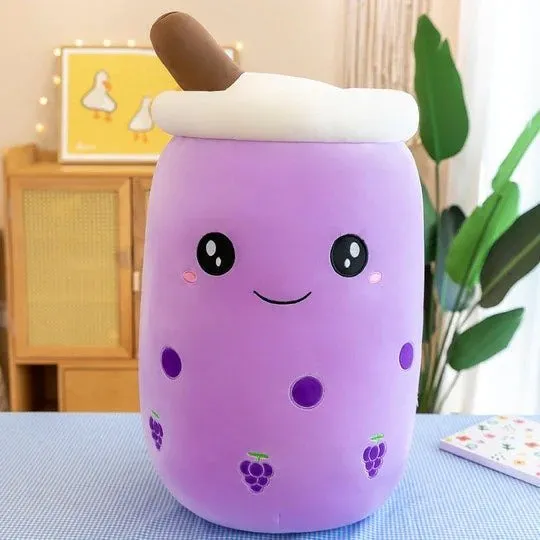 Bubble Tea Plush Soft Cute Doll Pearl Milk Tea Boba Plush