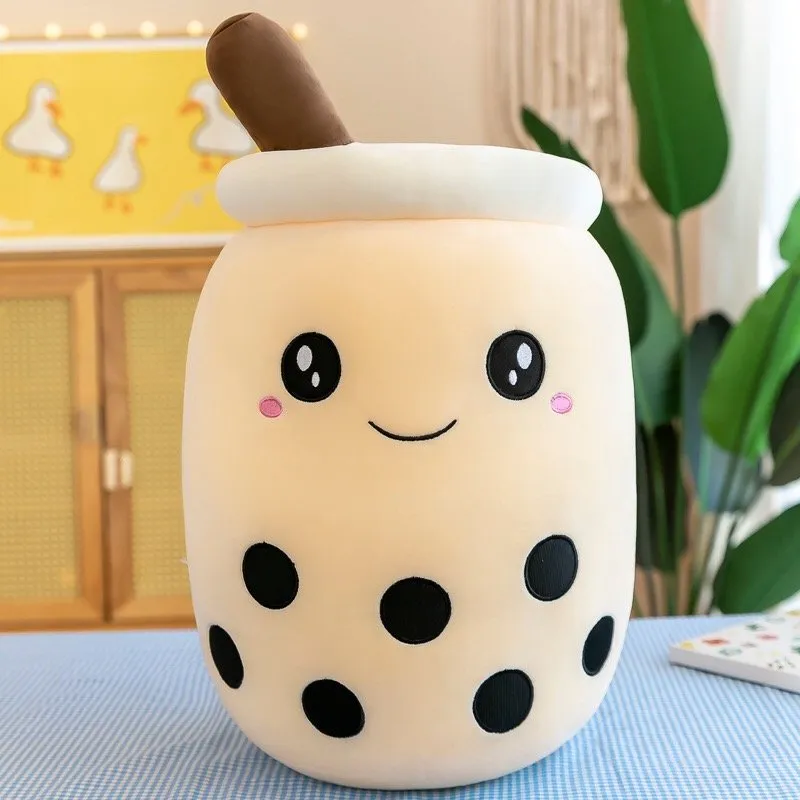 Bubble Tea Plush Soft Cute Doll Pearl Milk Tea Boba Plush