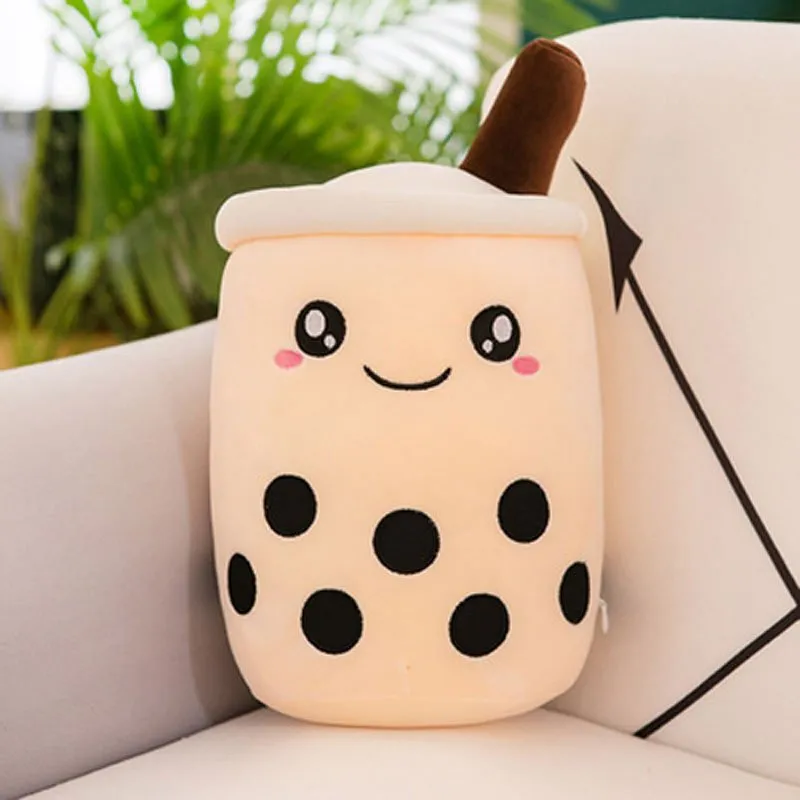 Bubble Tea Plush Soft Cute Doll Pearl Milk Tea Boba Plush