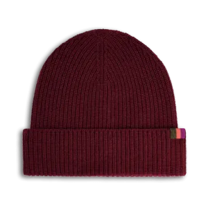 Cashmere Beanie | Merlot Moon