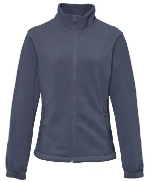 Charcoal* - Women's full-zip fleece