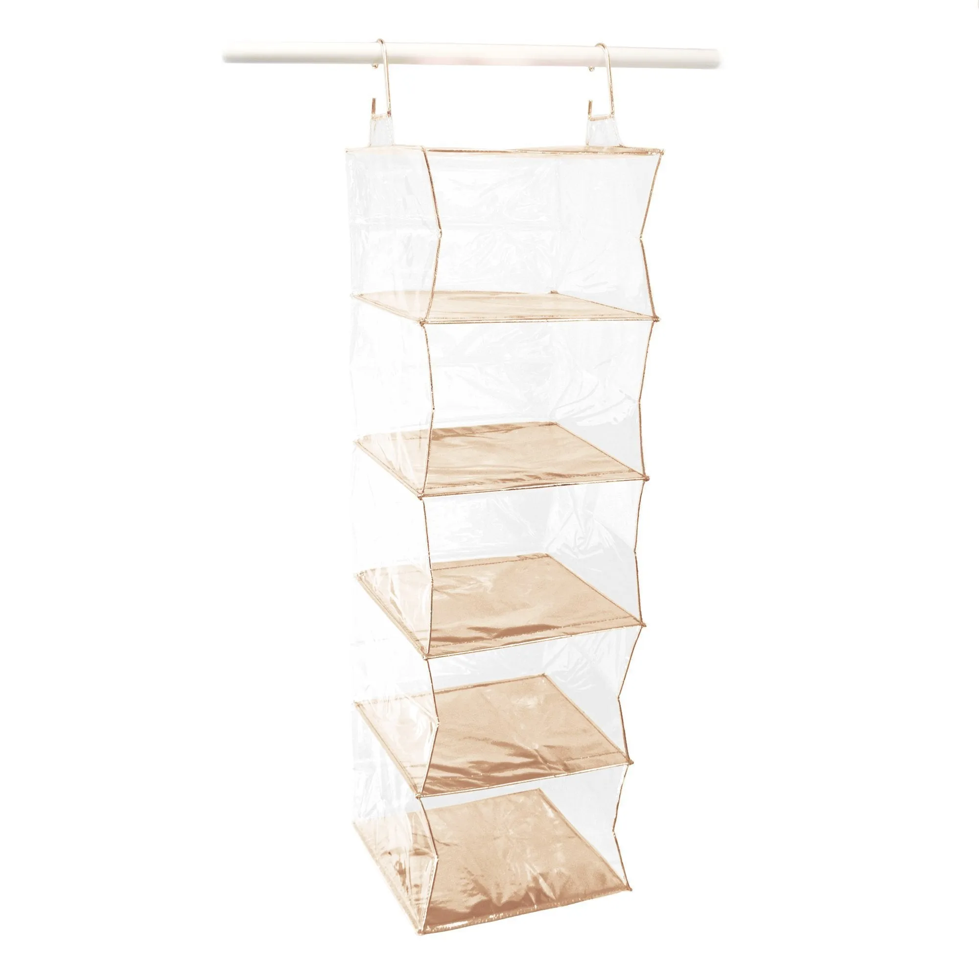 Completely Clear 5 Shelf Organizer