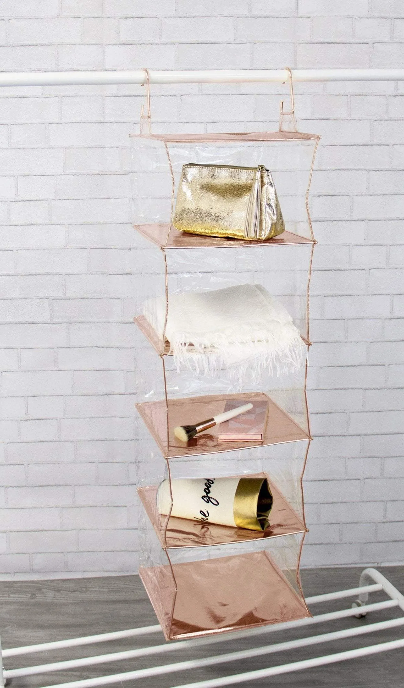 Completely Clear 5 Shelf Organizer