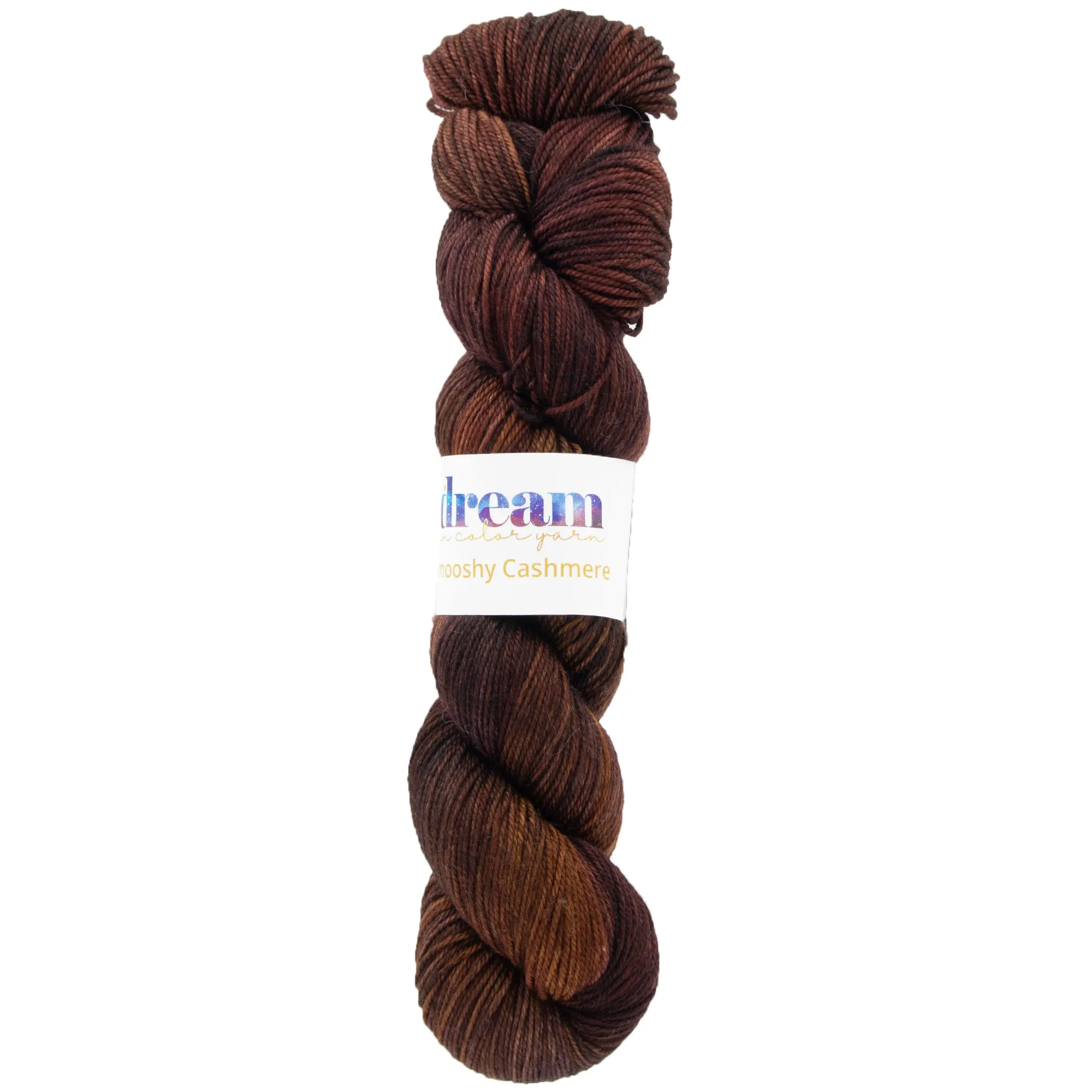 Dream in Color Smooshy Cashmere Yarn - Brownie