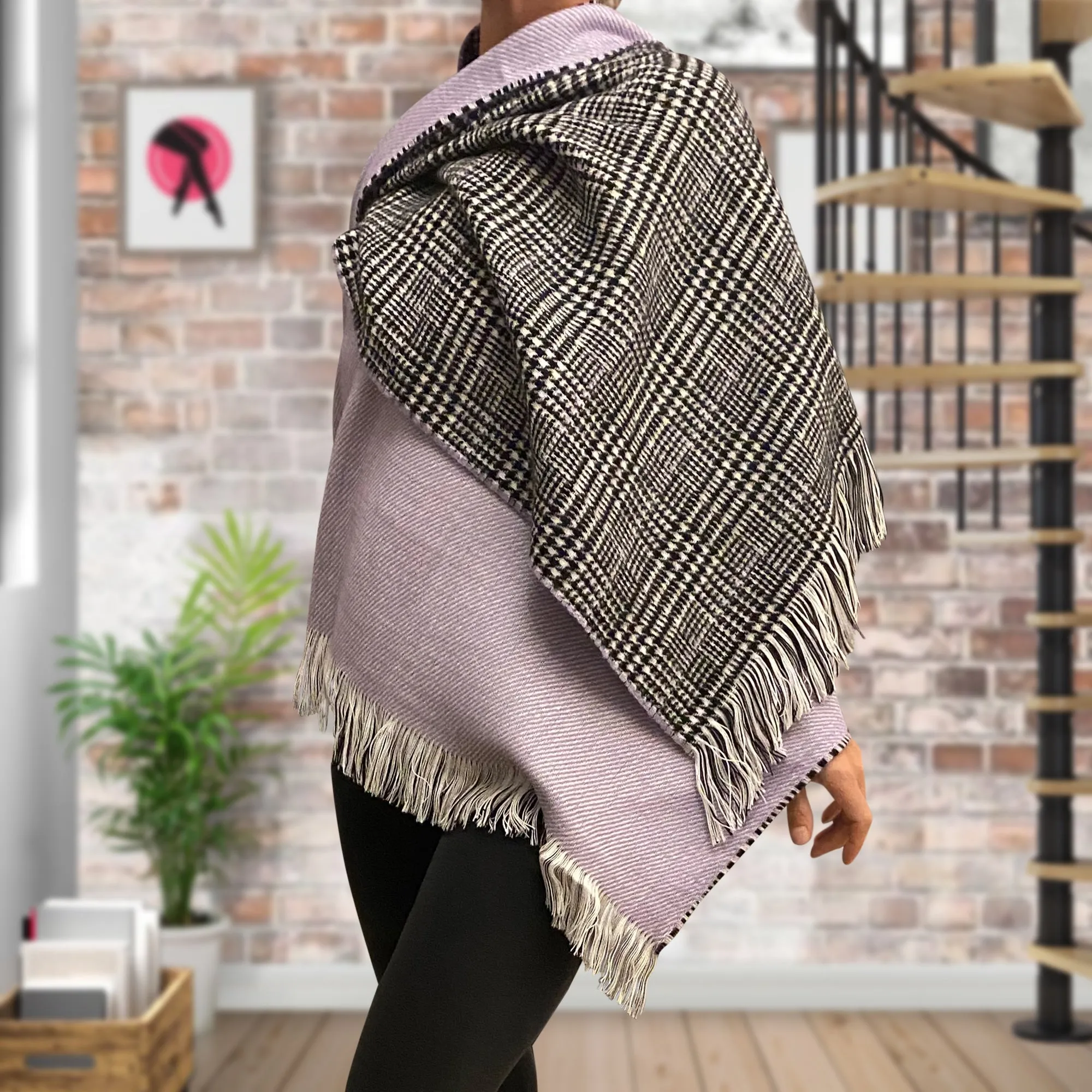 Fashion Tight Reversible Shawls