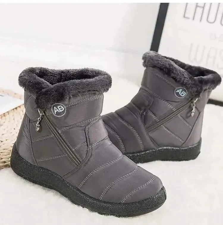 FUNMARS Deluxe Waterproof Ankle Snow Boots for Ultimate Comfort