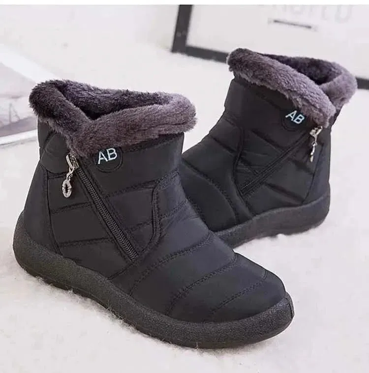 FUNMARS Deluxe Waterproof Ankle Snow Boots for Ultimate Comfort