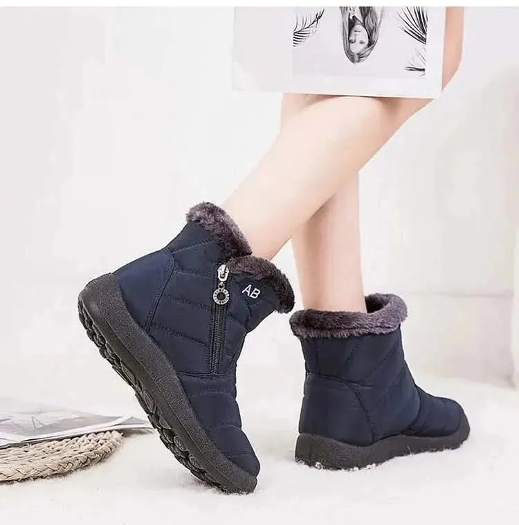 FUNMARS Deluxe Waterproof Ankle Snow Boots for Ultimate Comfort