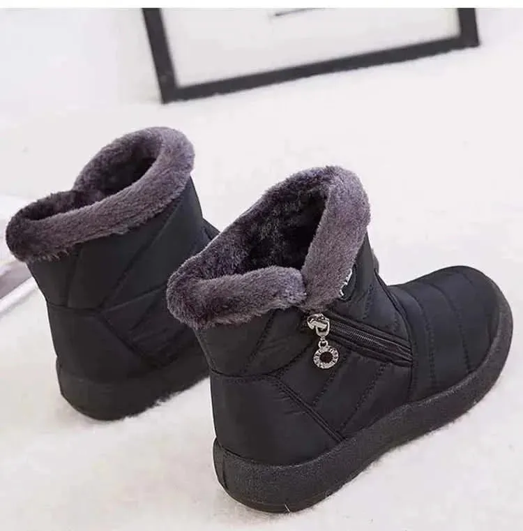 FUNMARS Deluxe Waterproof Ankle Snow Boots for Ultimate Comfort