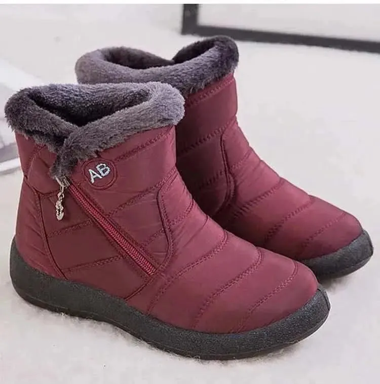 FUNMARS Deluxe Waterproof Ankle Snow Boots for Ultimate Comfort