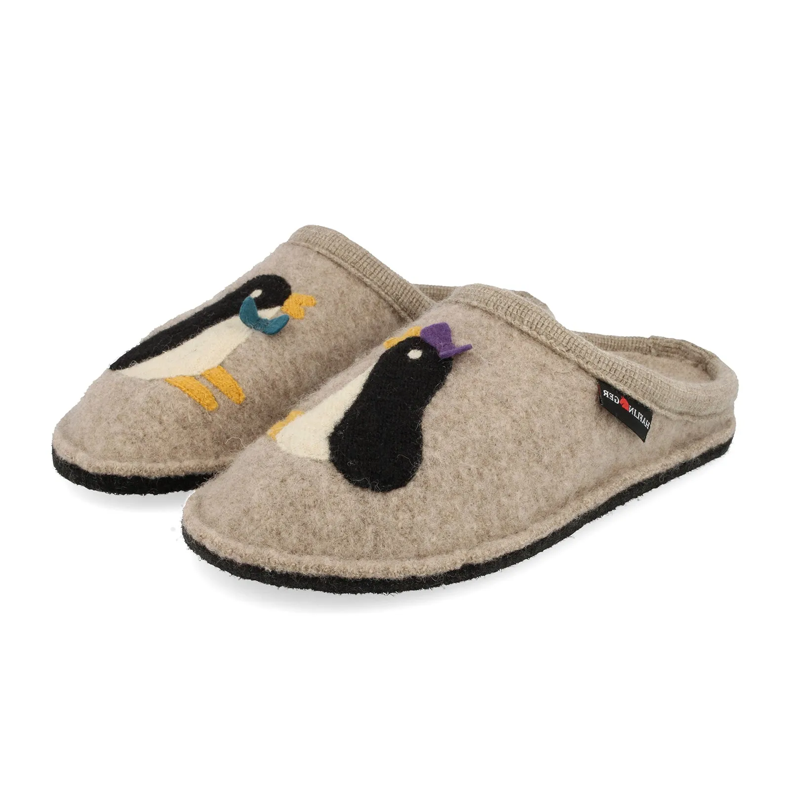 Haflinger Pingu Slipper (Women) - Natural