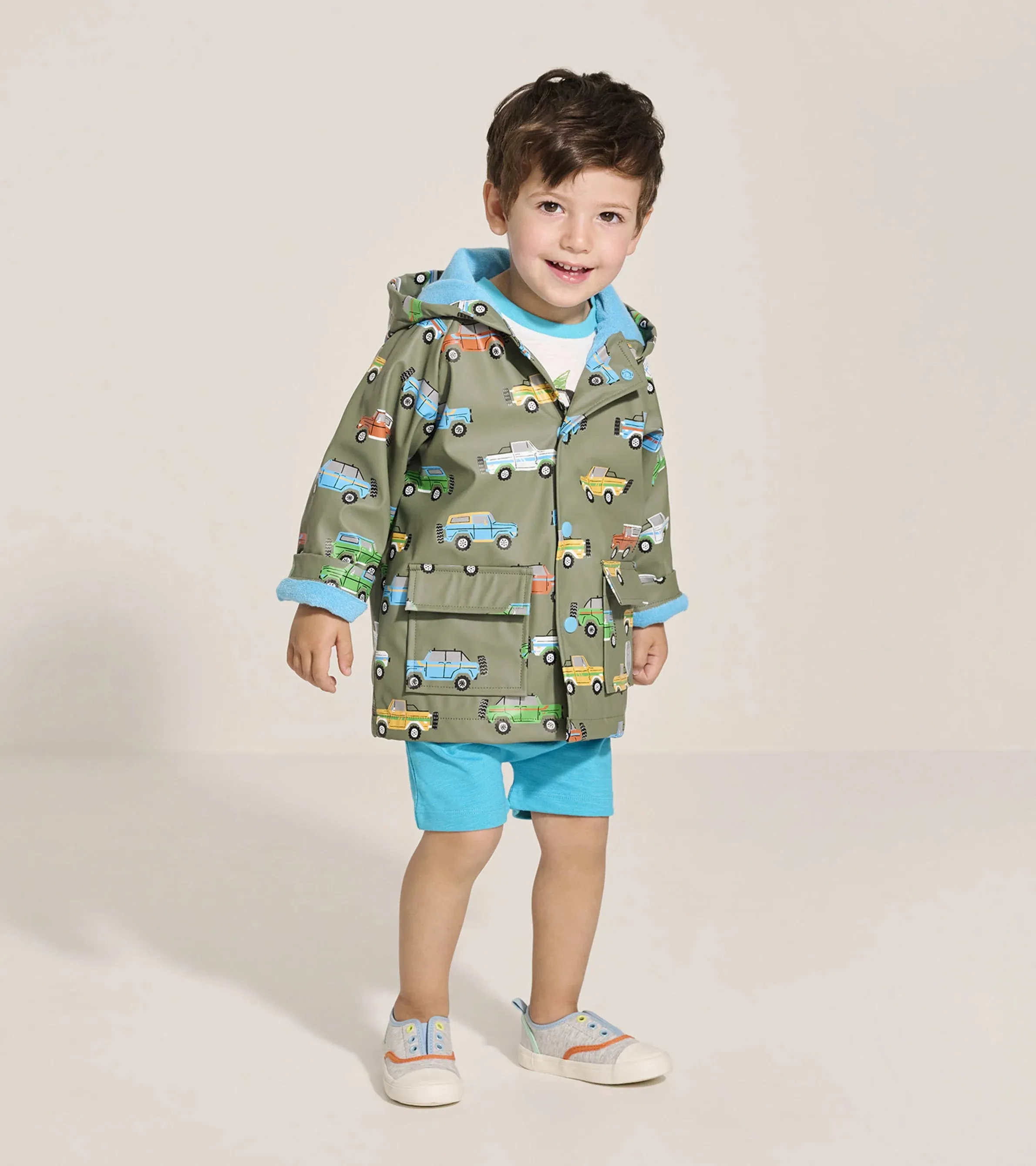 Hatley - Raincoat, Off roading trucks