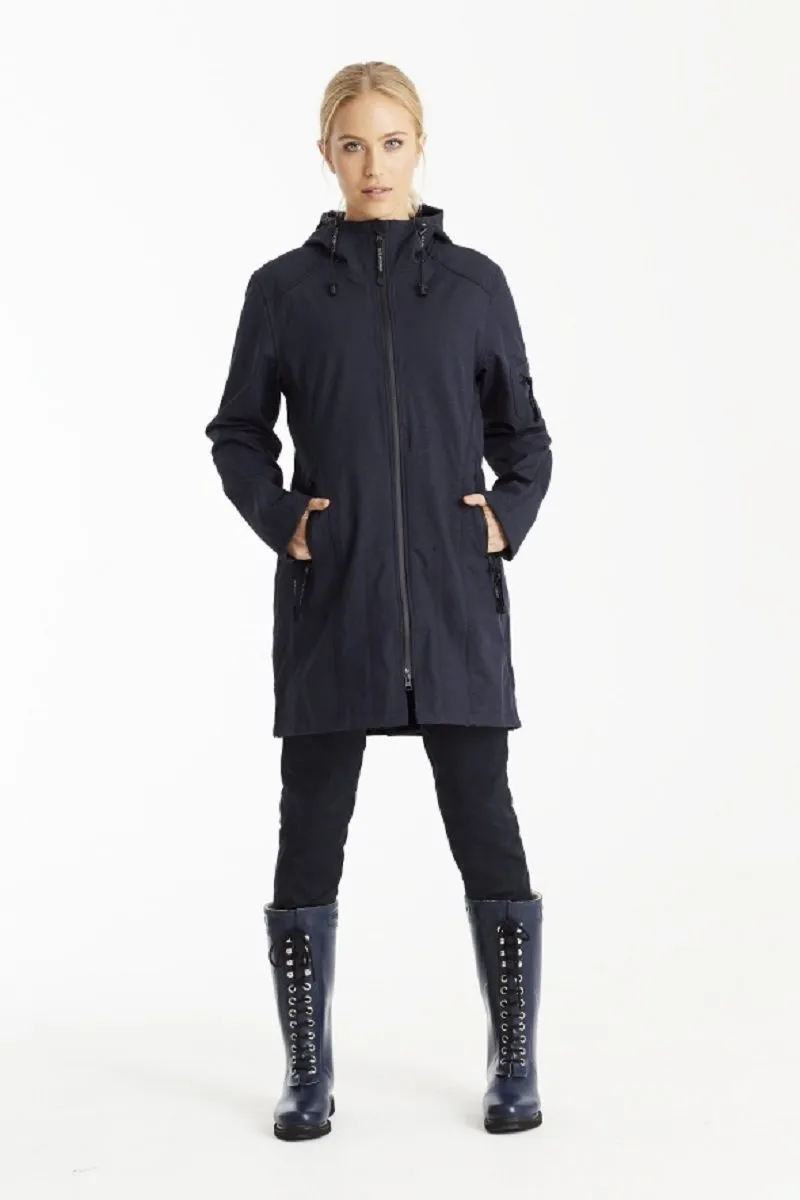 Ilse Jacobsen Rain 7 Navy Raincoat