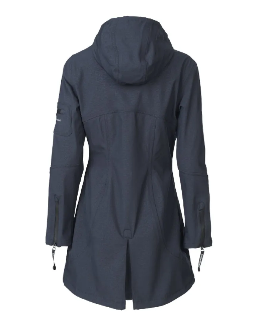 Ilse Jacobsen Rain 7 Navy Raincoat