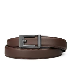 IMPACT SLIM BUCKLE  |  SLIM FULL GRAIN LEATHER BELT