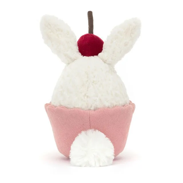 JellyCat Dainty Dessert Bunny cupcake