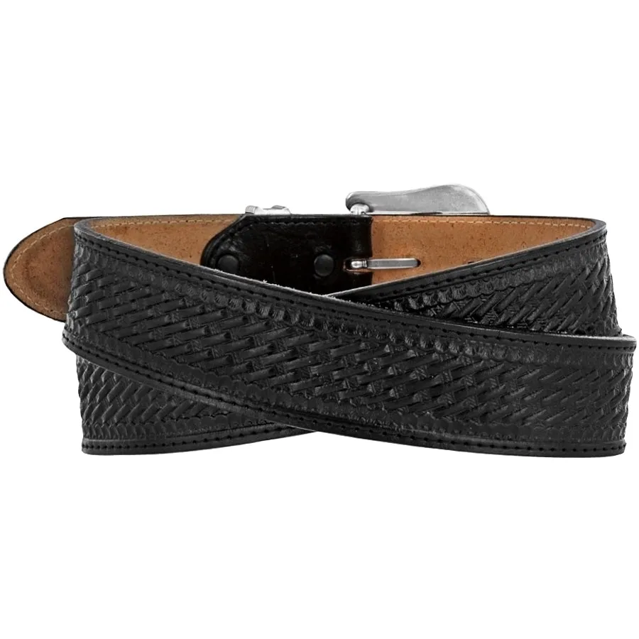 Justin Black Bronco Belt - C12263