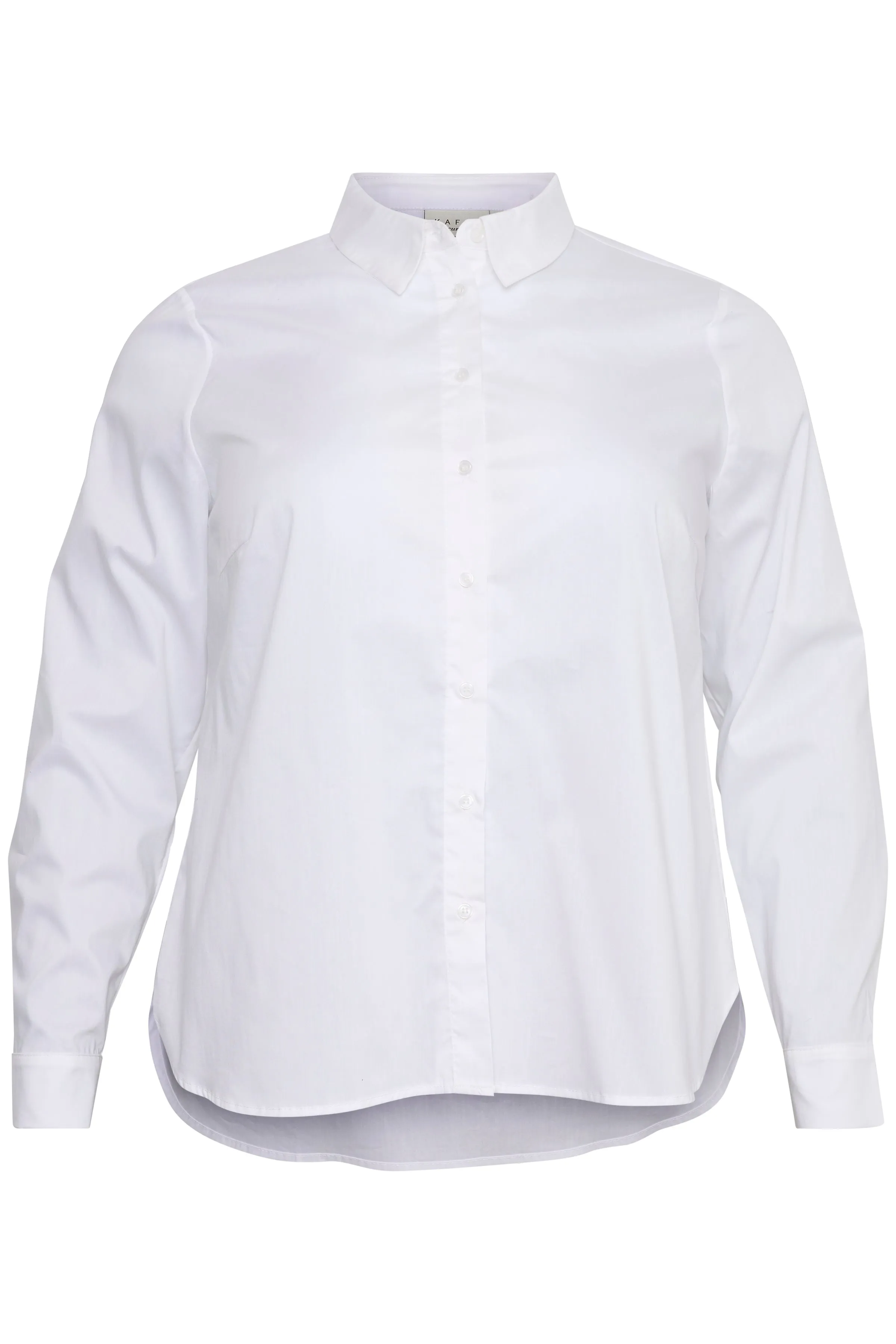 Kaffe Curve Sissel Shirt in White