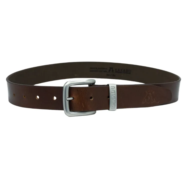 Kakadu Ironbark Belt Single Keeper - Cognac