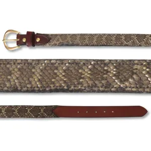 Kevin's Diamondback Rattlesnake Belt