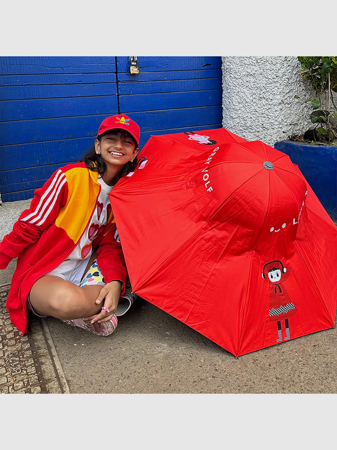 Little Surprise Box Unique Spanish Patio Style Kids Umbrella