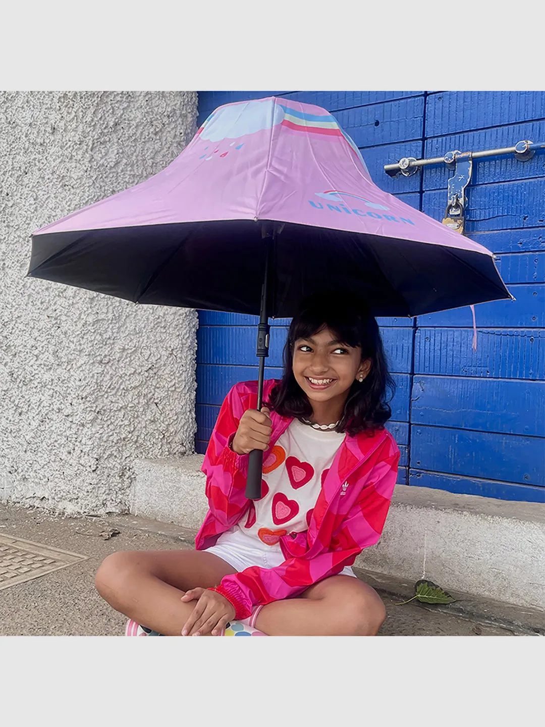 Little Surprise Box Unique Spanish Patio Style Kids Umbrella