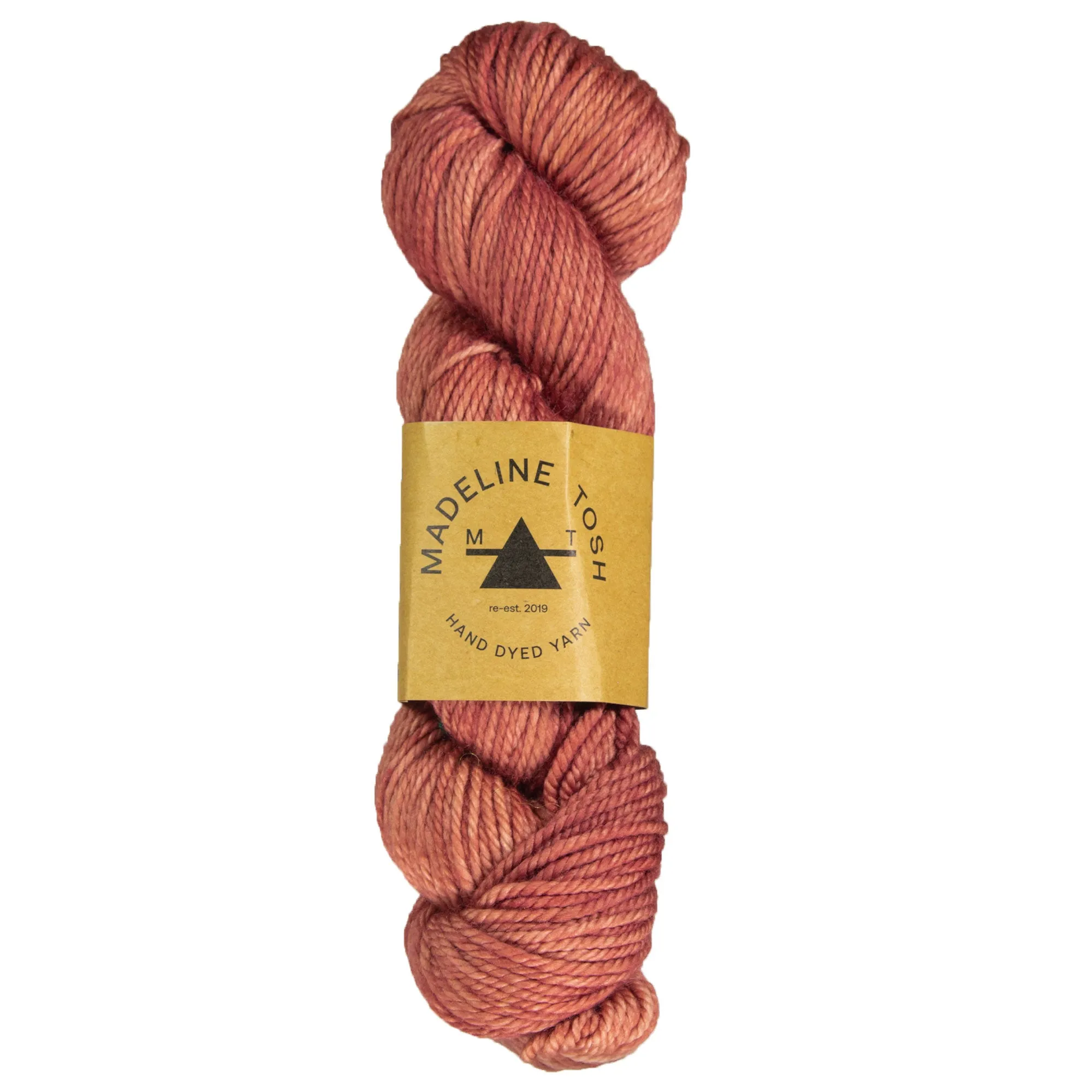 Madelinetosh TML Triple Twist Yarn - Pink Mist Smoke Tree