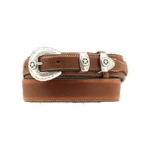 M&f Men's Nocona Ranger Western Brown Star Belt