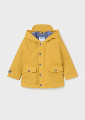 Mayoral Baby Boys Yellow Parka Coat