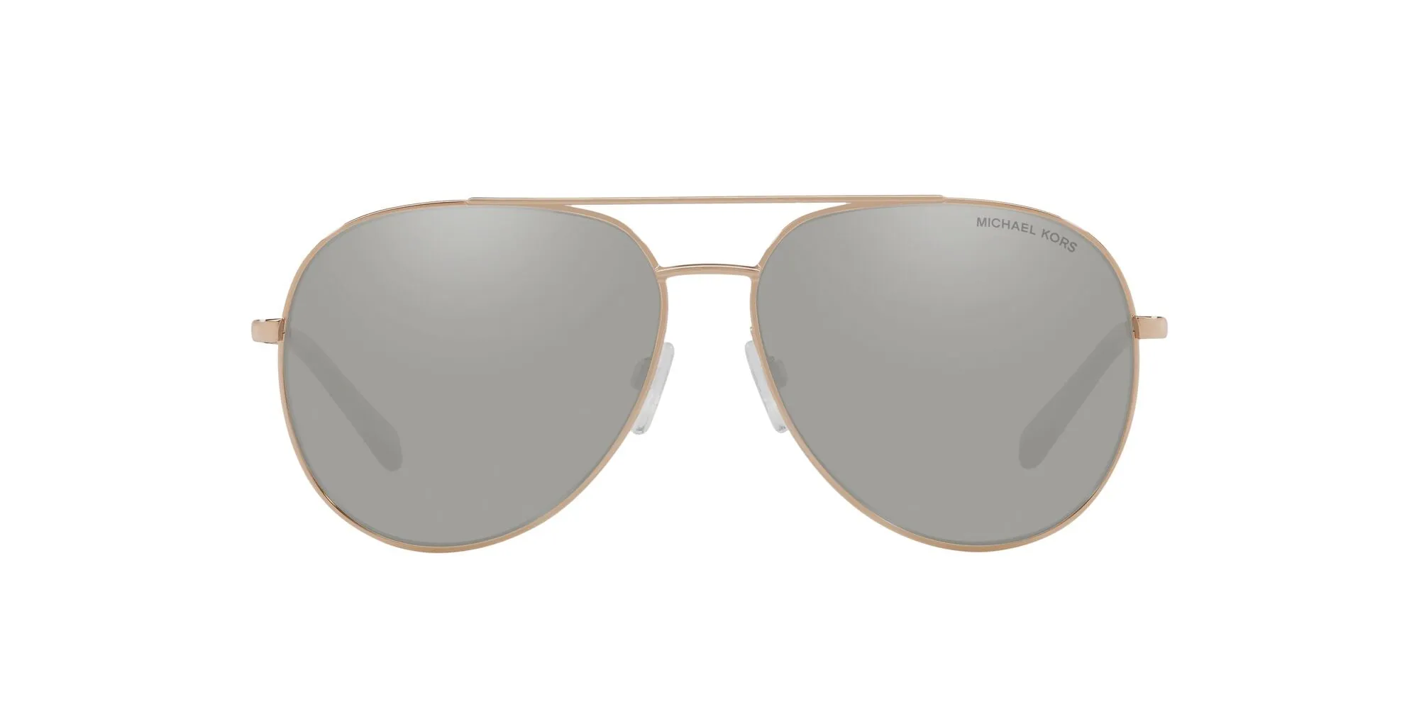 Michael Kors Womens Rodinara Rose Gold/Silver Mirror Non-Polarized Sunglasses