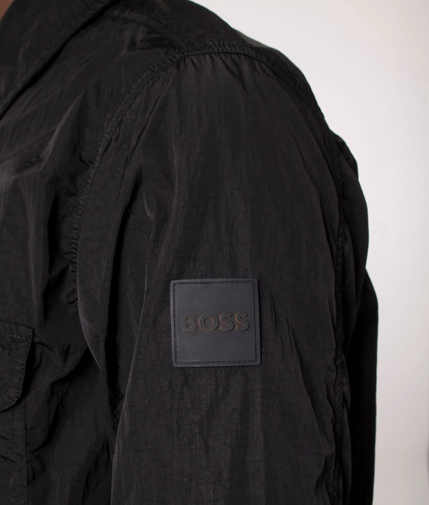 Oversized Zip Through Lovel 8 Overshirt