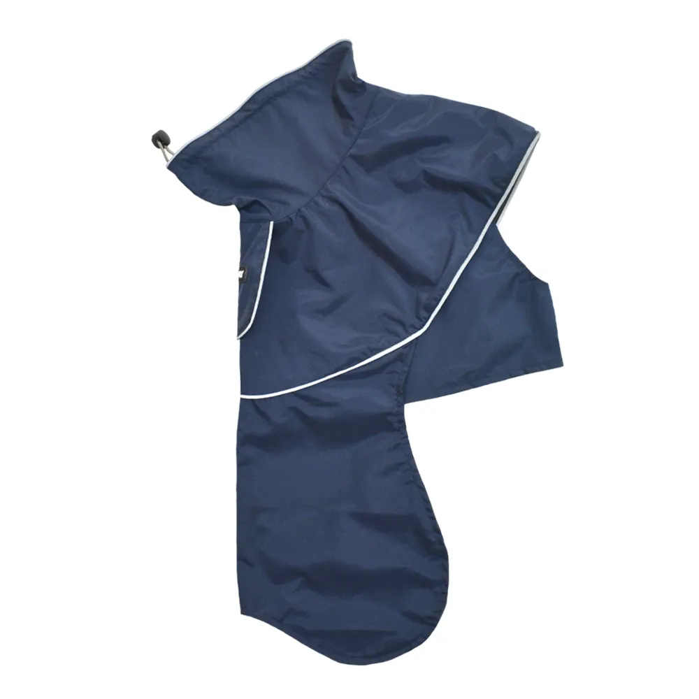 Pets Way TPU Thunder Raincoat for Dogs (Navy)