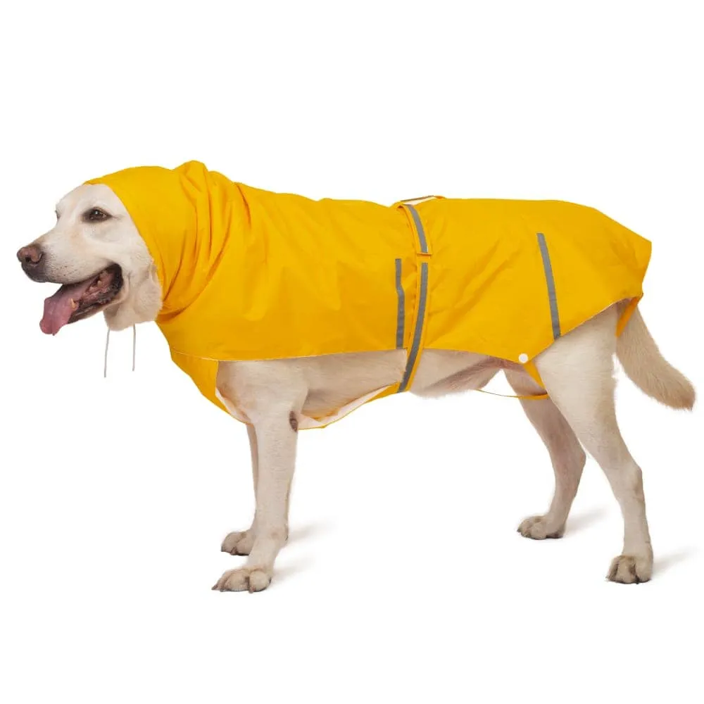 PetWale Reflective Raincoat for Dogs (Yellow)