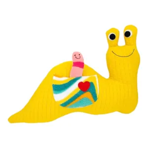 Plush - Banana Slug with Worm by Happy Groundhog Studio