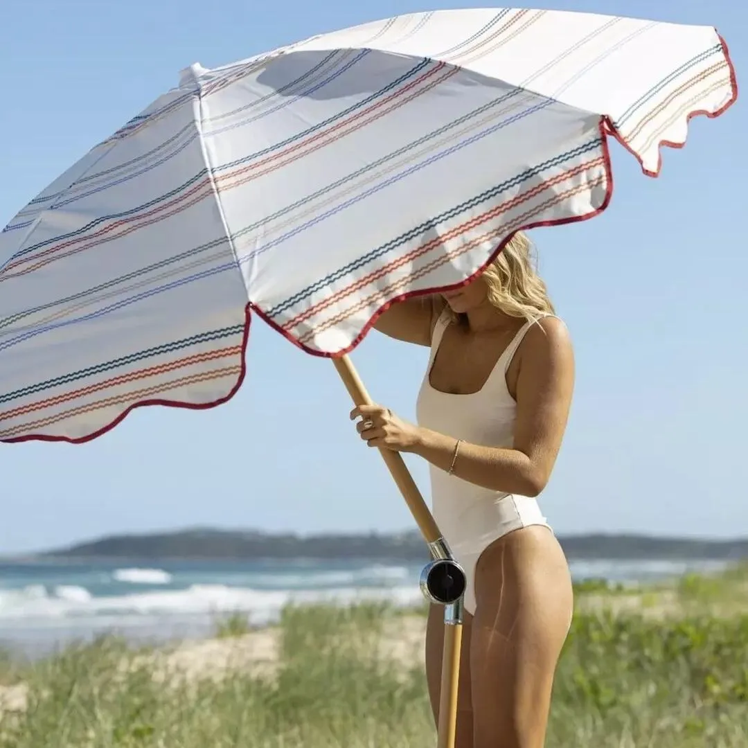 Premium Beach Umbrella - Ribbon