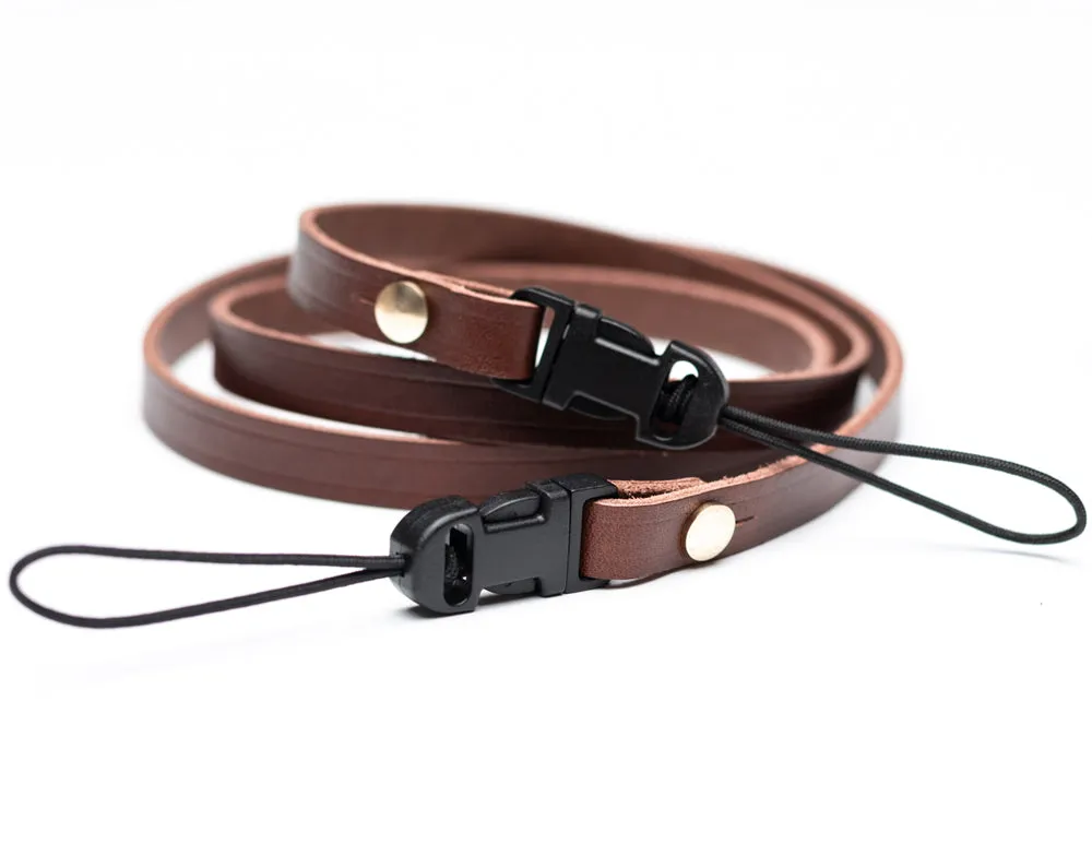 Robrasim Vegetable Tanned Leather shoulder belts, Handmade Shoulder Leahter Strap for Messenger, telescope, Camera and More