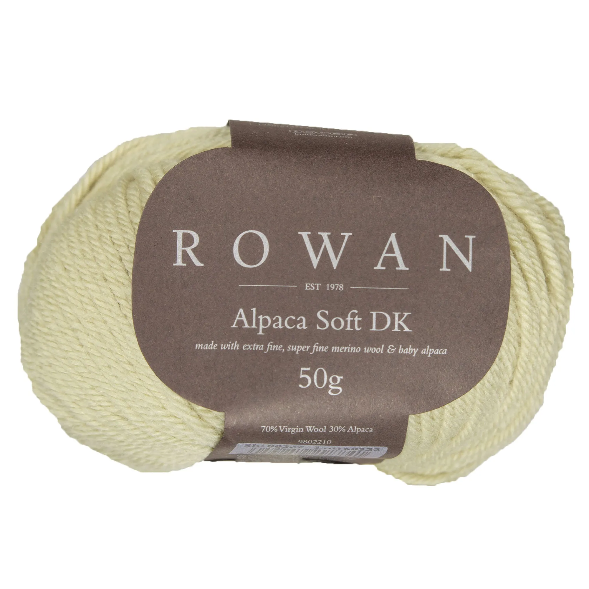 Rowan Alpaca Soft DK Yarn - 222 Stone