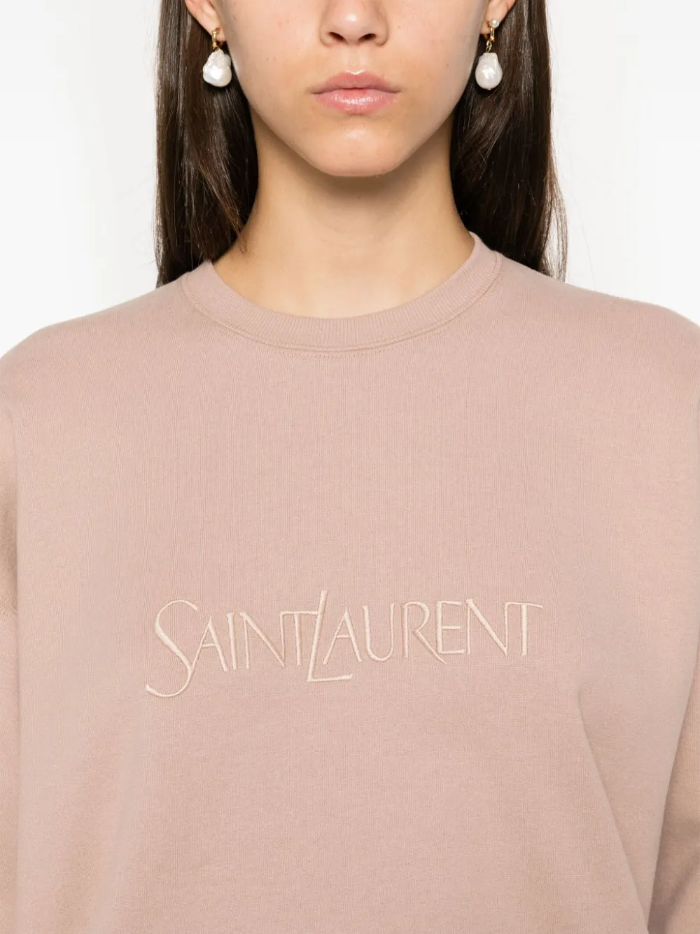 Saint Laurent  Sweaters Powder