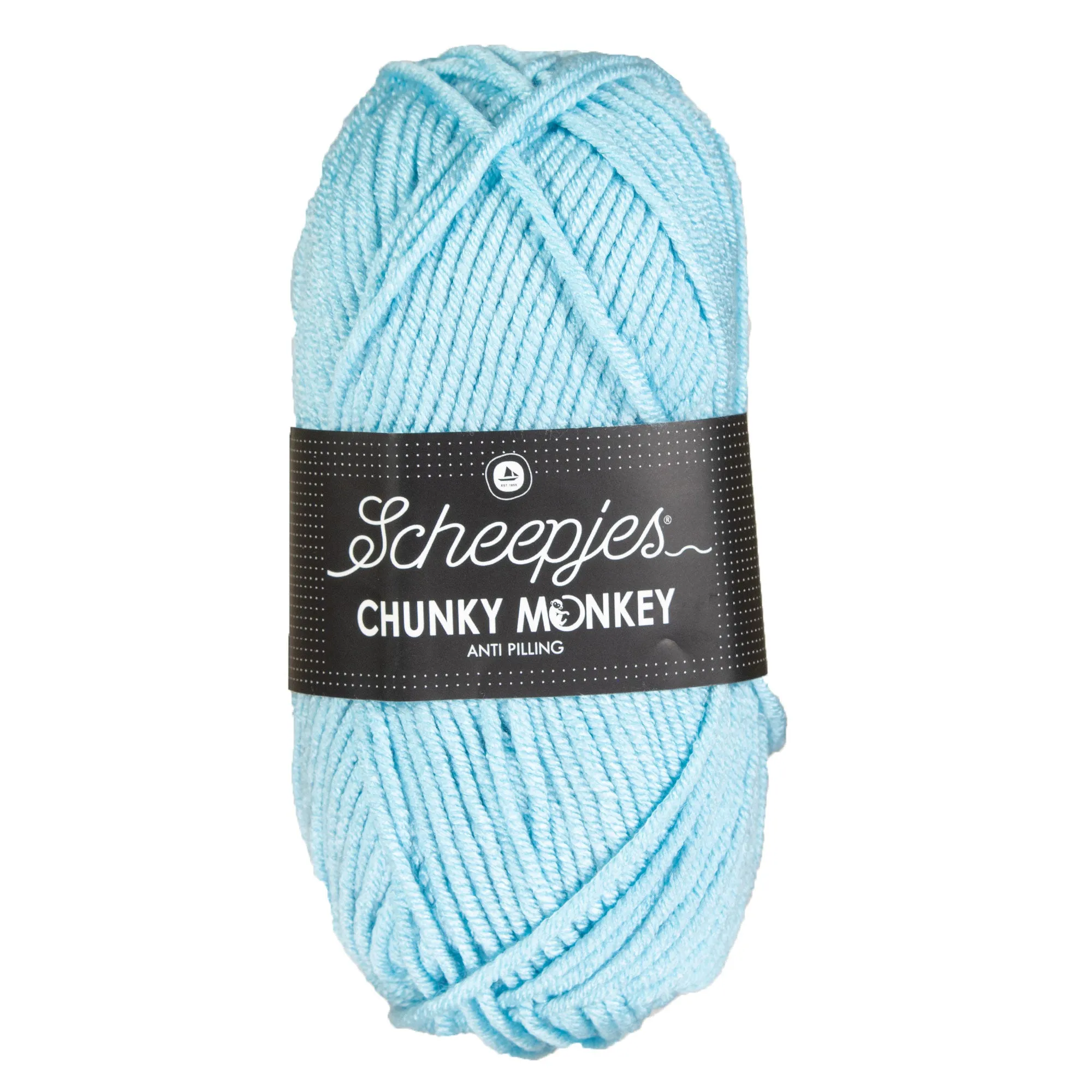 Scheepjes Chunky Monkey Yarn - 1019 Powder Blue