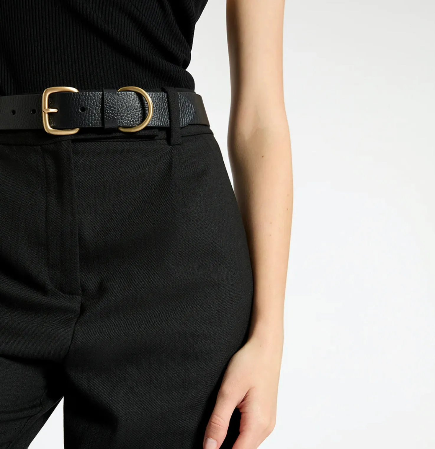 STATUS ANXIETY - Disarm Belt - Black/Gold