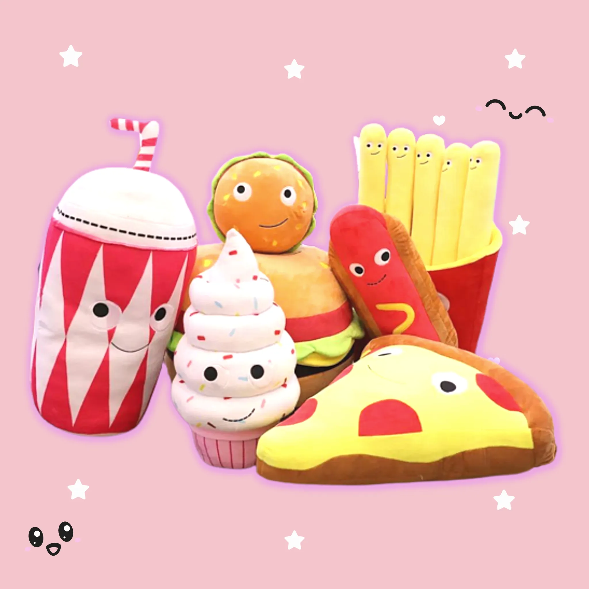 Stuffed Foodie Friends Plushies