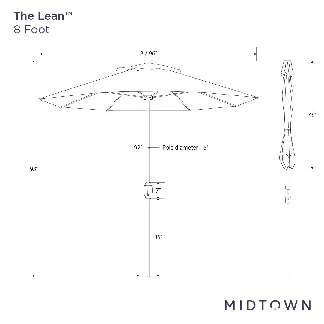 The Lean™ - Sunbrella Spectrum Carbon